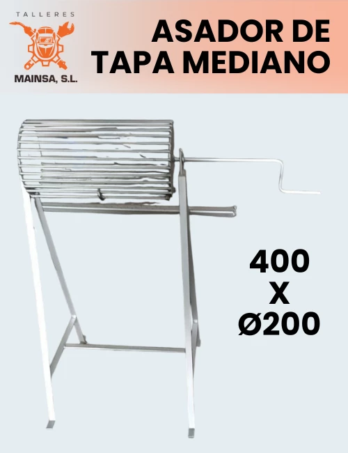 Asador de tapa mediano TM 1 img